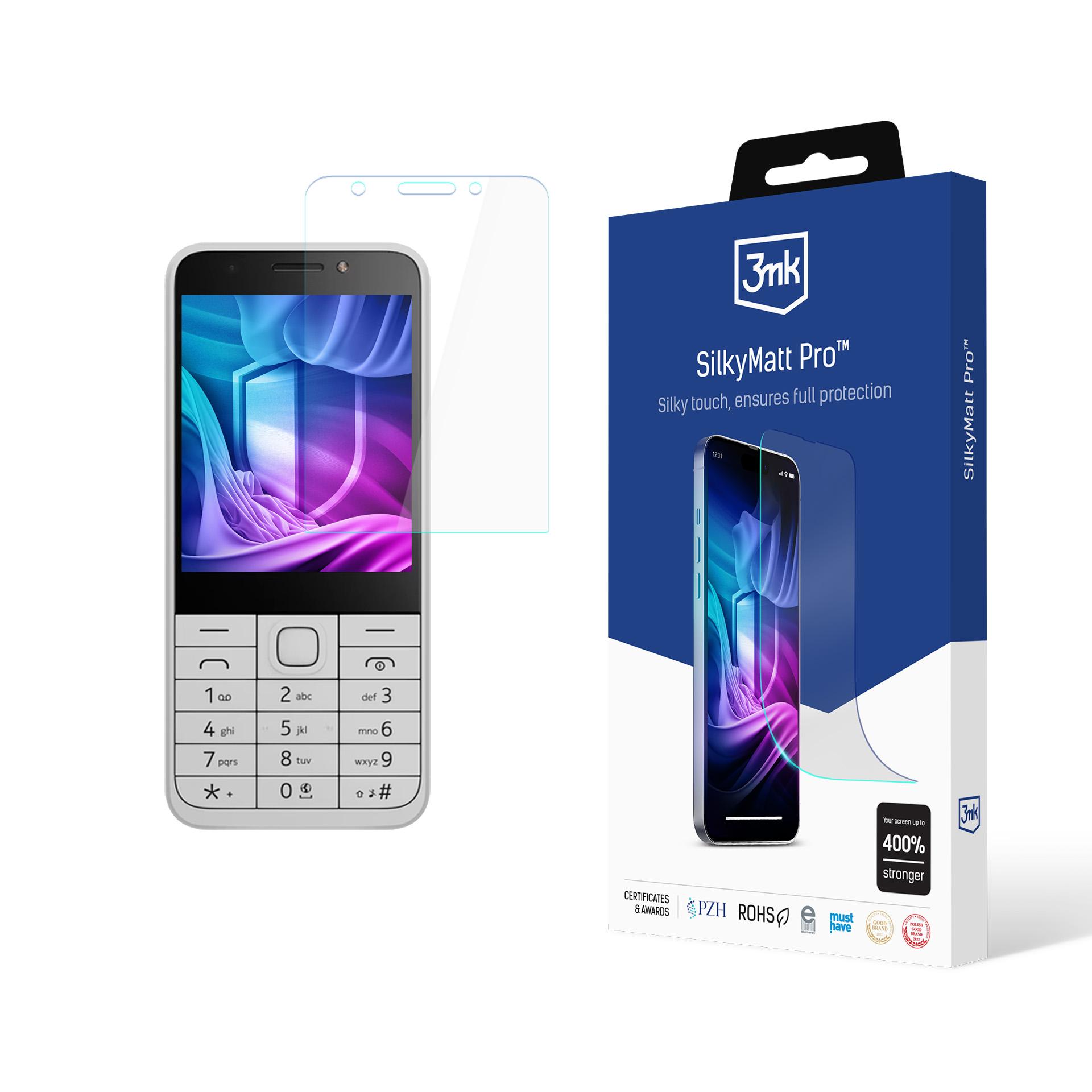 3mk „SilkyMatt Pro“ matinė ekrano plėvelė, skirta „Nokia 230 Dual SIM 2024“
