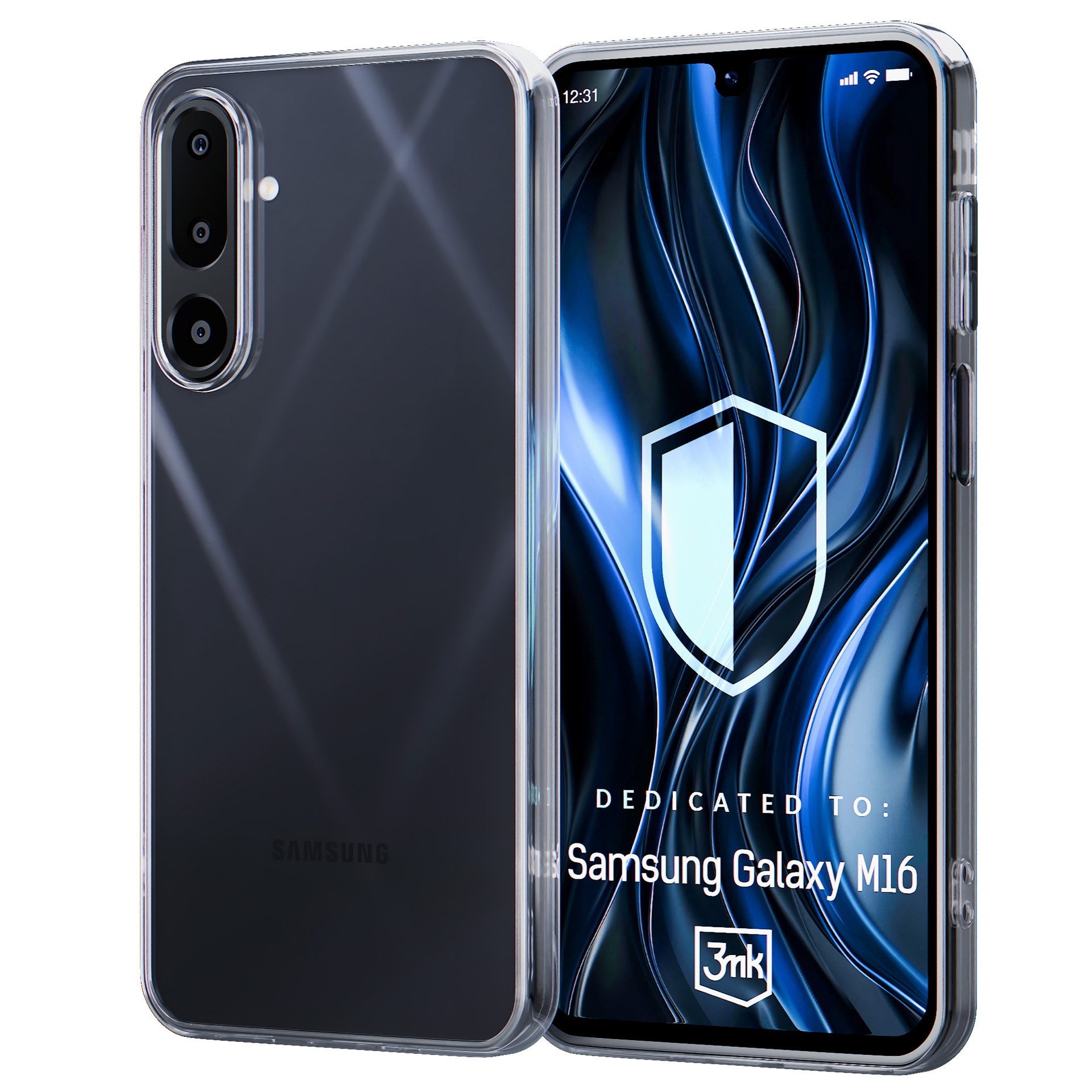 3mk Clear чехол Samsung Galaxy M16 5G - прозрачный