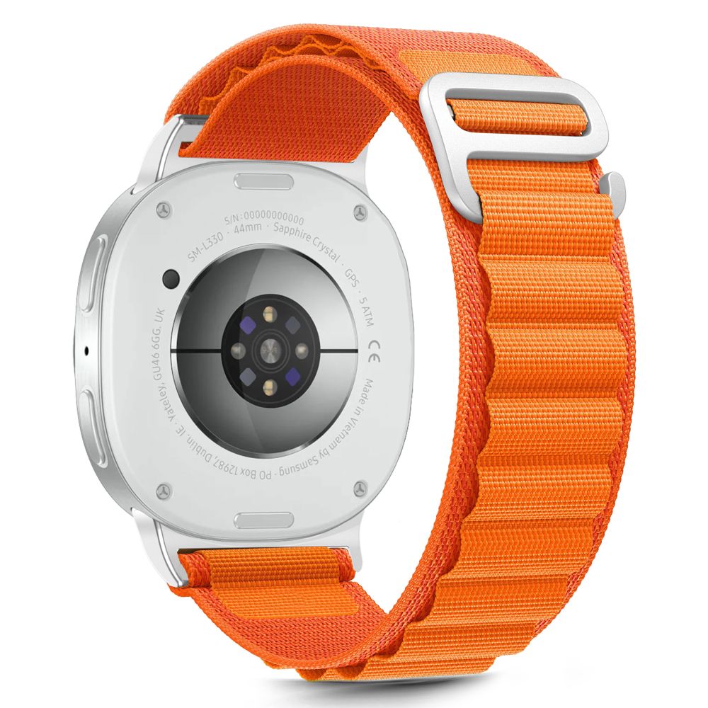 TECH-PROTECT NYLON PRO SAMSUNG GALAXY WATCH 8 / CLASSIC (40 / 44 / 46 MM) ORANŽINIS