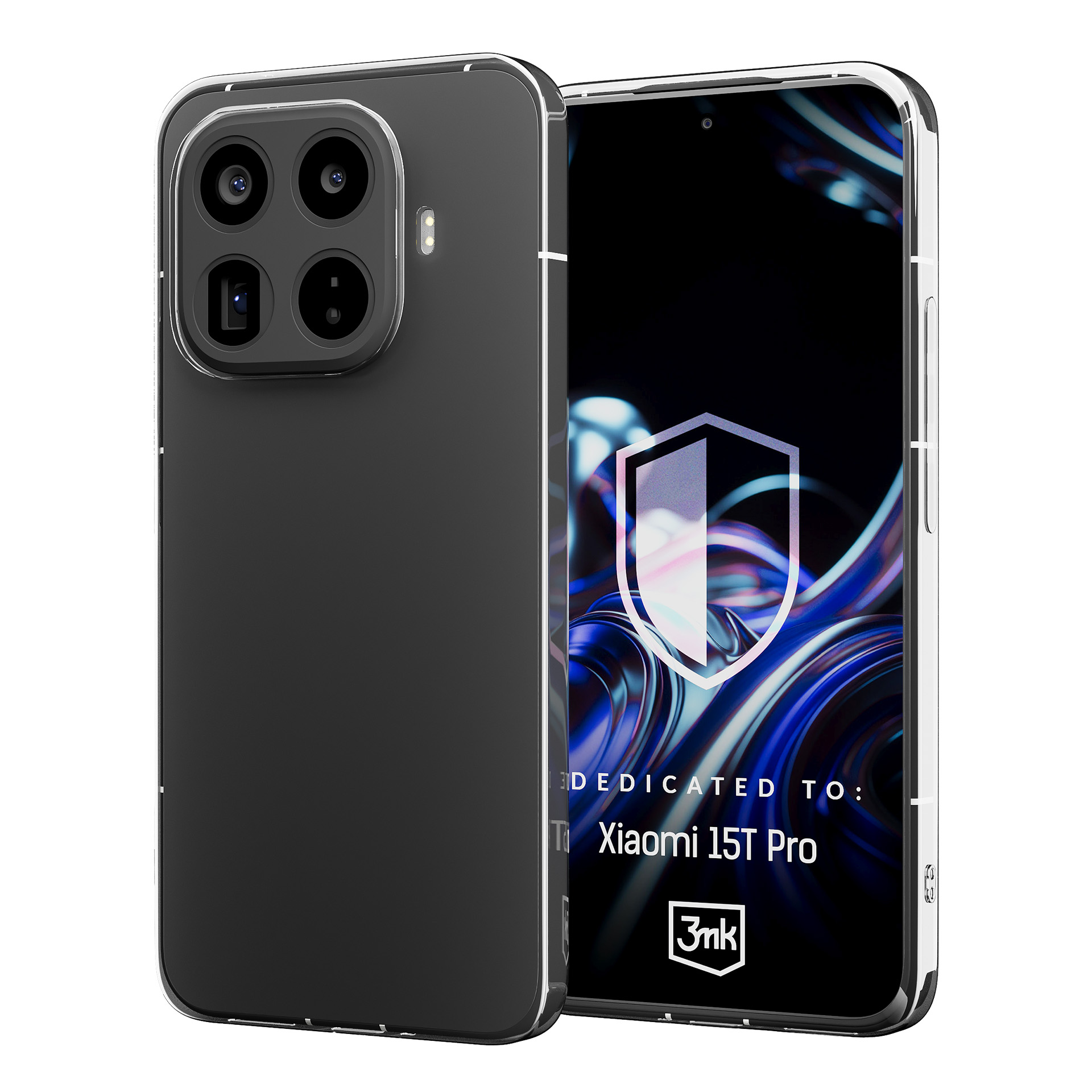 Dėklas 3mk Clear Case 1,2mm Xiaomi 15T Pro
