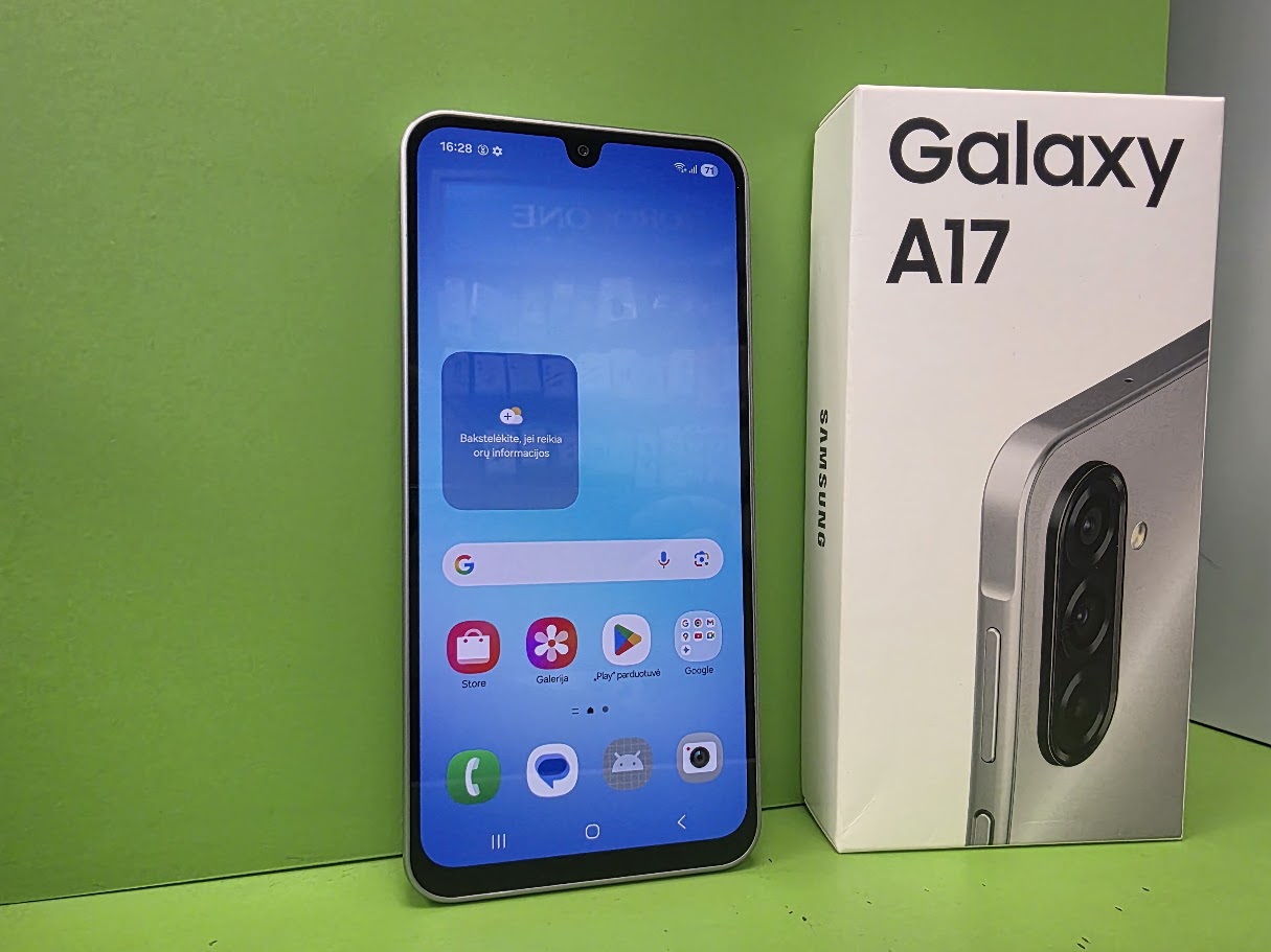 Samsung Galaxy A17 4G, pilkas, 128GB