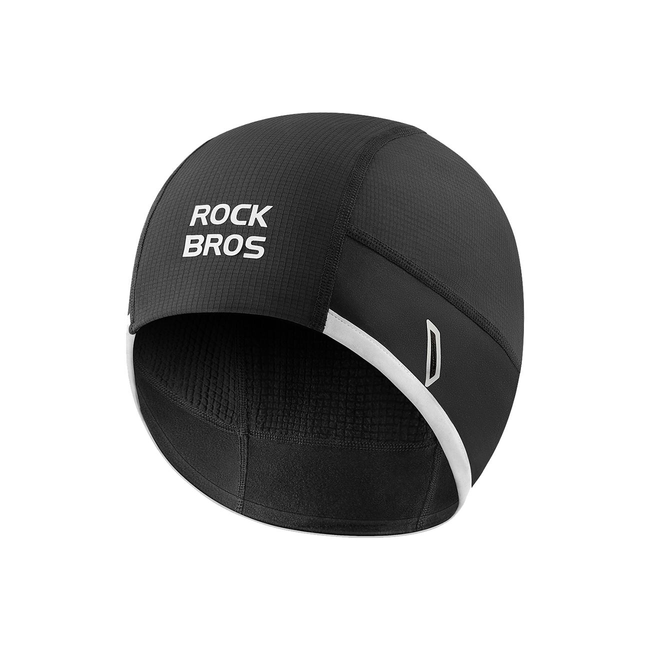 Rockbros M016 žieminė neperpučiama dviračių kepurė, dydis 54-61 cm - juoda