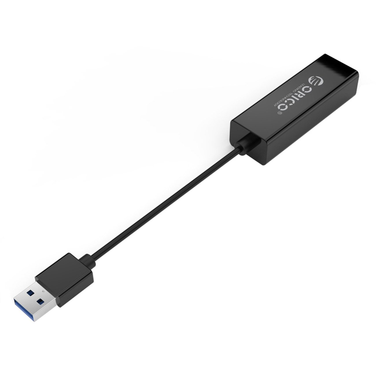 Orico UTJ-U3 1 Gigabit USB-A 3.0 išorinė tinklo plokštė - juoda