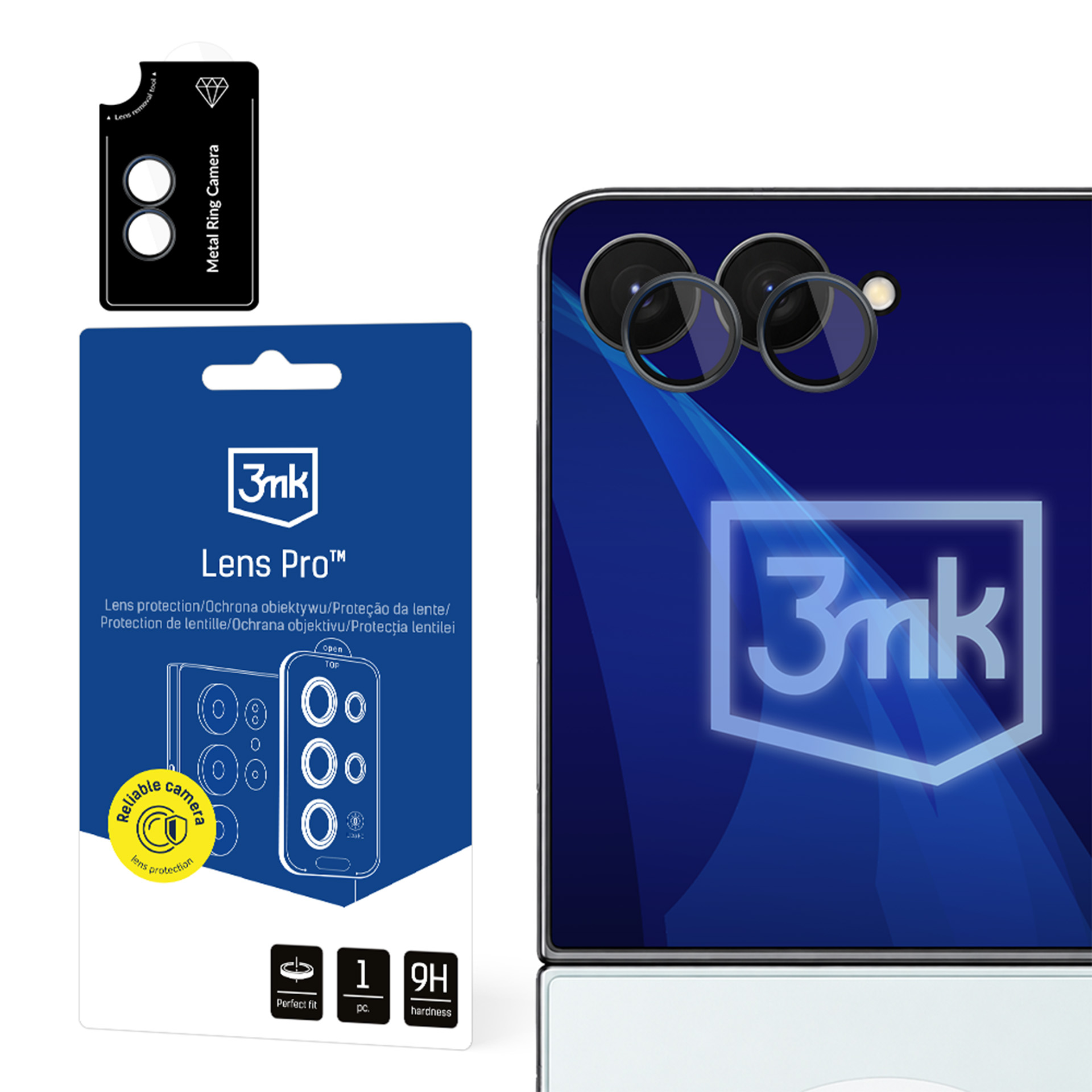Lens Protection Pro™ защита объектива камеры Samsung Galaxy Z Flip 8 - черный