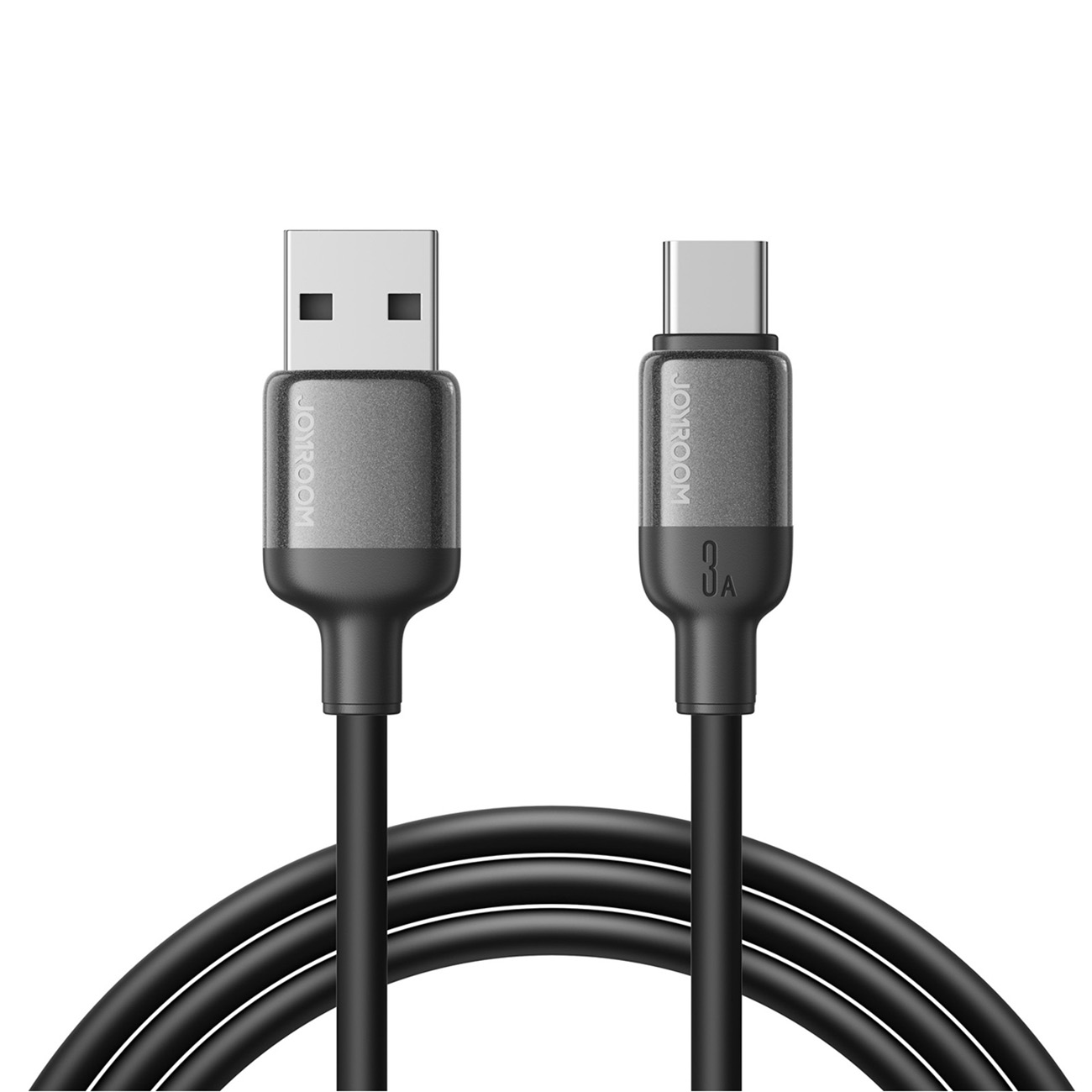 Joyroom S-A62 Lively Series 3A USB-A - USB-C кабель 1.2 m - черный
