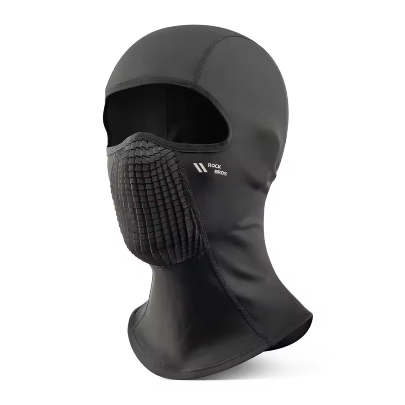 Rockbros LF25699 flisinė dviratininko balaklava – juoda