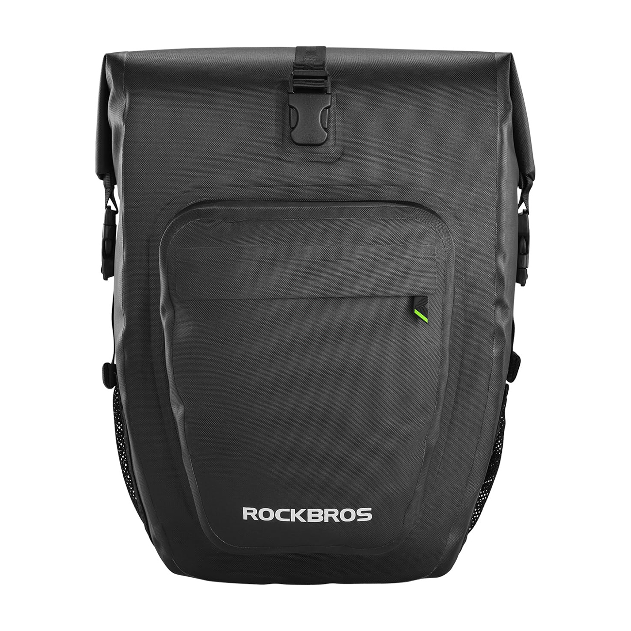 Rockbros AS-001 vandeniui atsparus 27 l dviračio bagažinės krepšys – juodas
