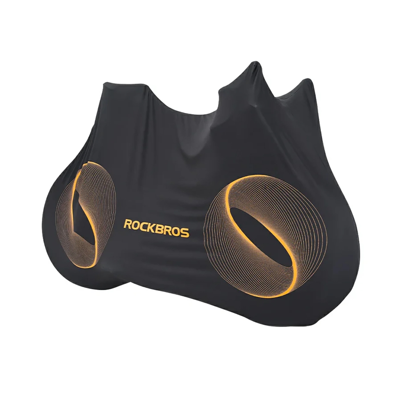 Rockbros D97 elastinis uždangalas 24"-29" elektriniams, gravel ir kalnų dviračiams bei 700C plento dviračiams - juodas
