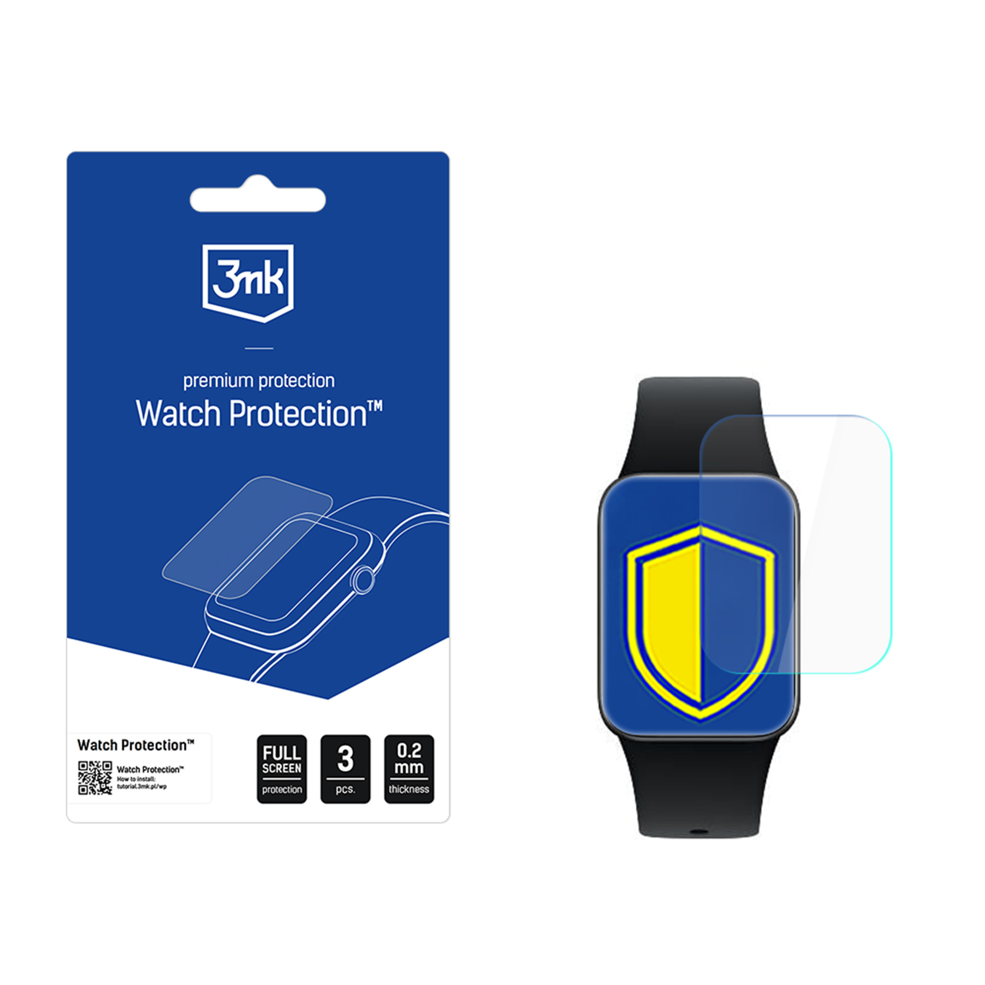 3mk Watch Protection ARC smartwatch screen-protection film for Xiaomi Smart Band 10 Pro