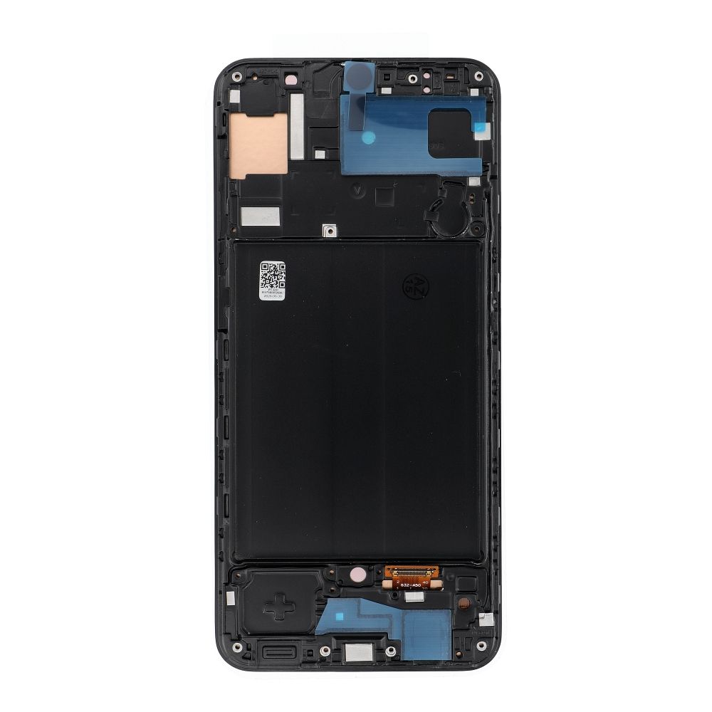 OLED LCD-дисплей REWA с рамкой для SAMSUNG A50, черный