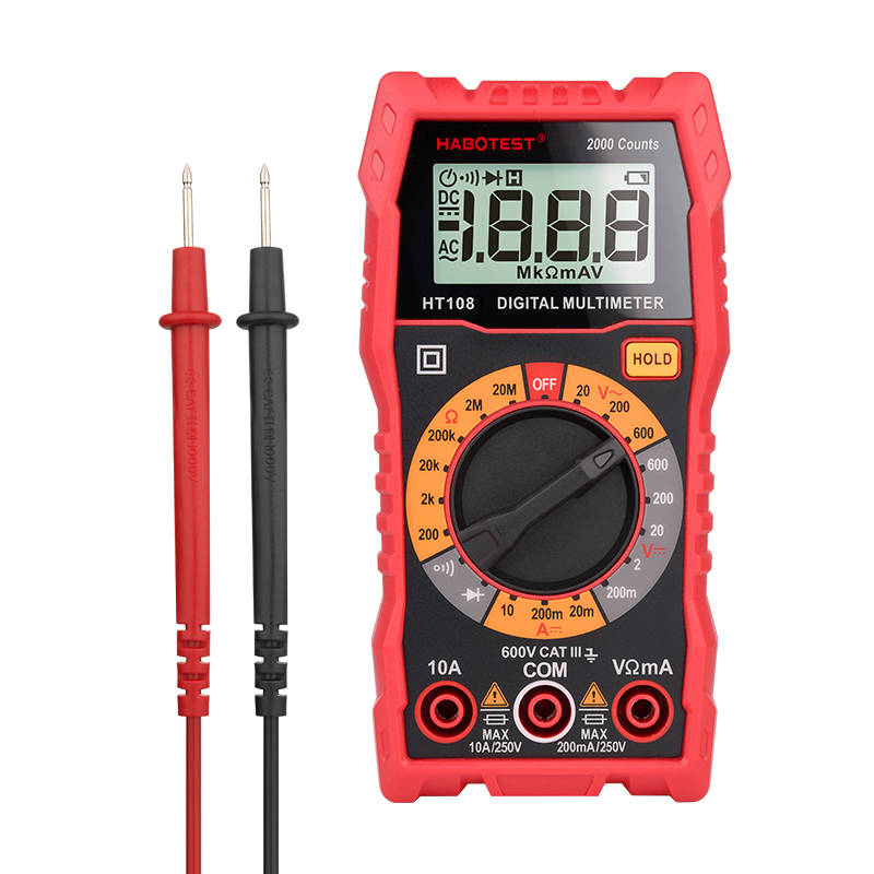 Multimetras DC600V/10A, AC600V
