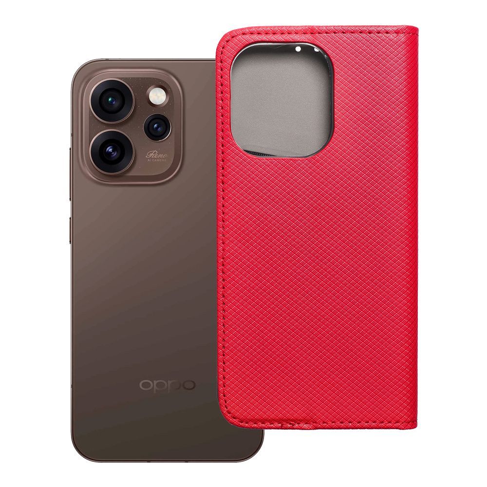 Чехол-книжка Oppo Reno 15 PRO 5G Smart Case Book красный