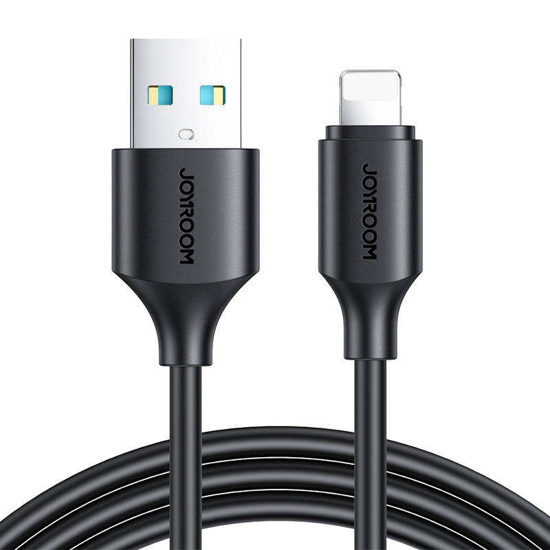 Кабель Joyroom S-UL012A9 USB-A–Lightning 2.4A 0.25m (черный)