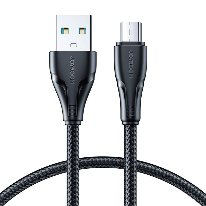 кабель Joyroom S-UM018A11 Surpass USB-A–Micro-USB, 0,25 м (чёрный)