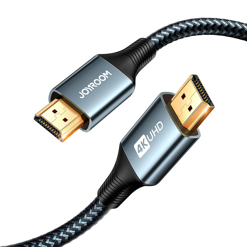 Кабель Joyroom SY-20H1 HDMI–HDMI, 4K 60 Гц, 2 м (серый)