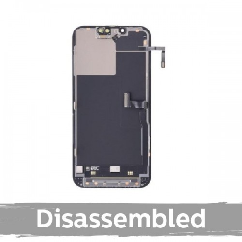 LCD Display Compatible With iPhone 13 Pro Black / 100% Genuine / (from new device) + Sensor Flex