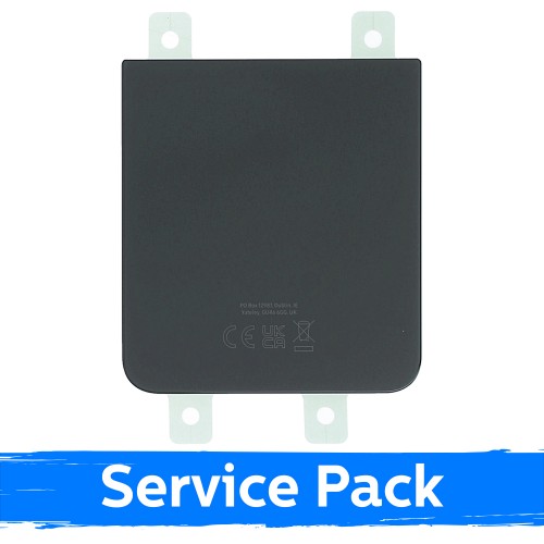 Задняя крышка совместимая с Samsung F731 Z Flip5 / Графит / (Service Pack)