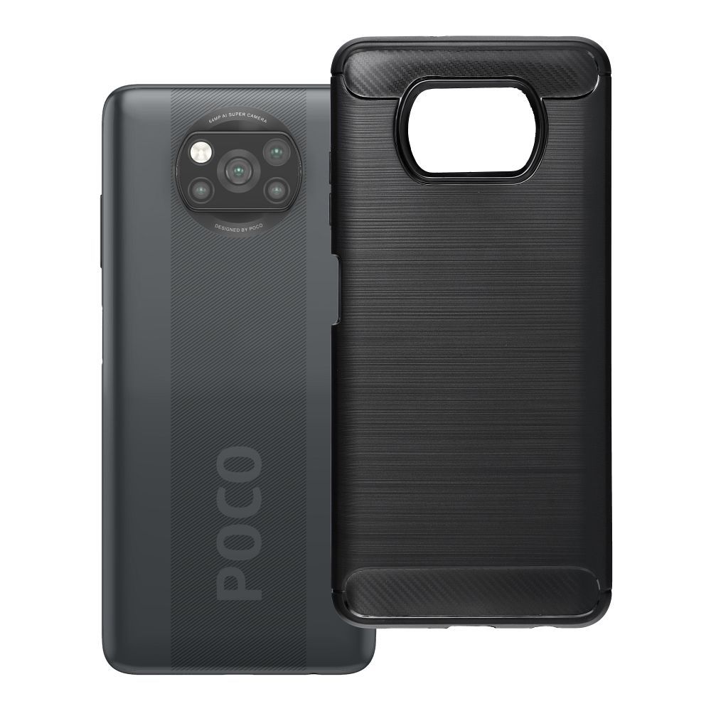 Dėklas Xiaomi POCO X3 Carbon 2.0 juodas