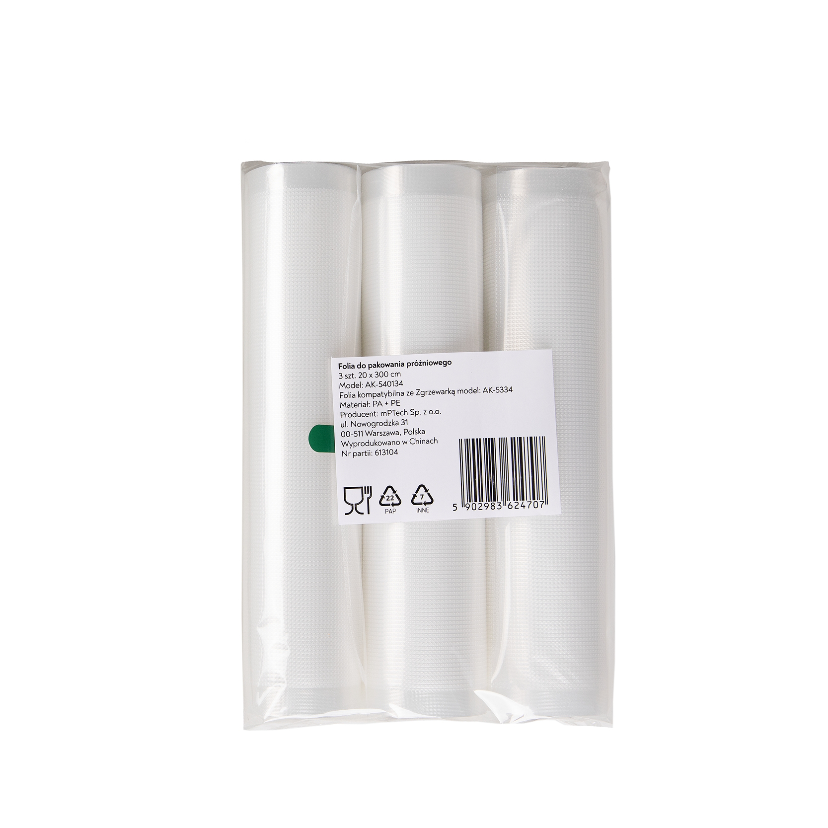 Huslog vacuum pack 3pcs 20 x 300 cm AK-541234