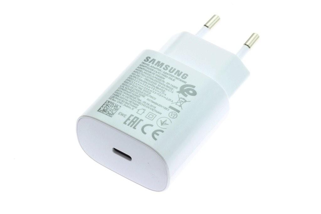 Įkroviklis originalus Samsung Fast Charging (USB-C) (EP-T1510EWE) (15W) baltas