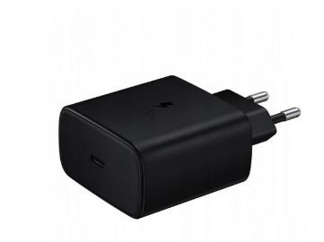 Įkroviklis originalus Samsung Super Fast Charging (Type-C) EP-TA845EBE (45W) juodas