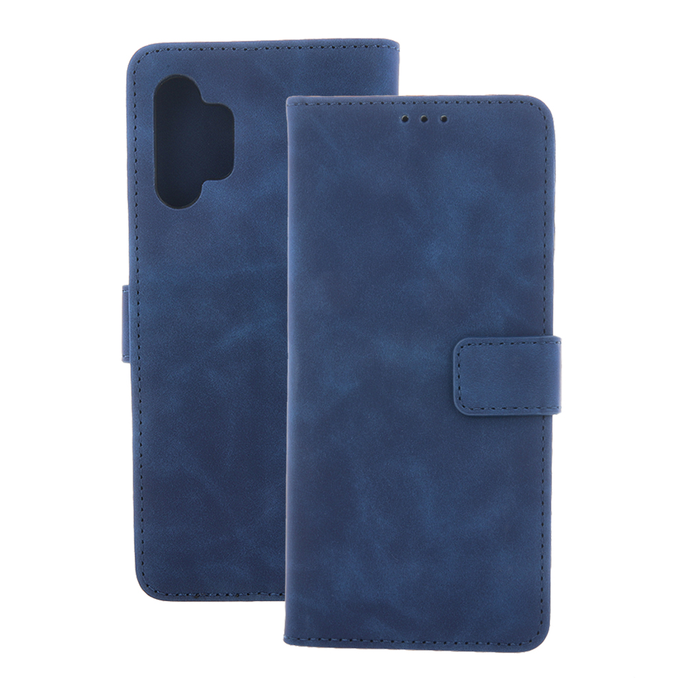 Smart Velvet case for Honor 600 / Honor 600 Pro navy blue