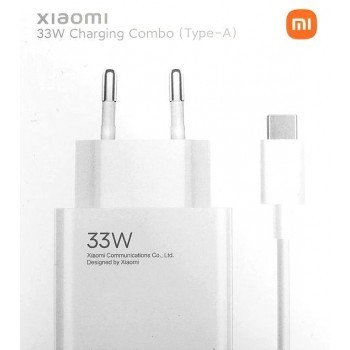 Įkroviklis originalus Xiaomi (BHR4996EU) 33W + type-C kabelis baltas su įpakavimu