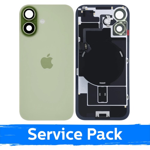 Задняя крышка совместимая с Apple iPhone 17 / Шалфей / (Service Pack)