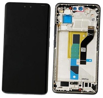 Ekranas Xiaomi 13 Lite su lietimui jautriu stikliuku Black originalus (service pack)