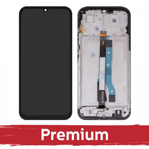 LCD Display Compatible Xiaomi Redmi 15 5G (EU version) Black with Frame OEM