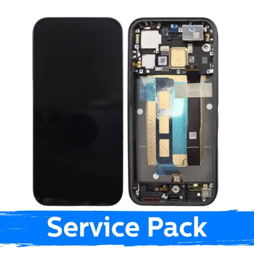 LCD Display Compatible With Xiaomi Poco F8 Pro with Frame  / Black / (Service Pack)