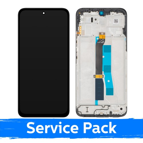 LCD Display Compatible With Xiaomi Redmi 15 5G Black with Frame  (Service Pack)