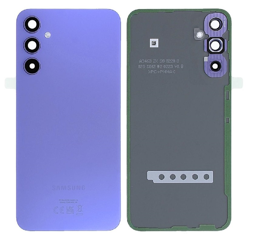 Galinis dangtelis Samsung A346 A34 5G 2023 Violet originalus (used Grade C)