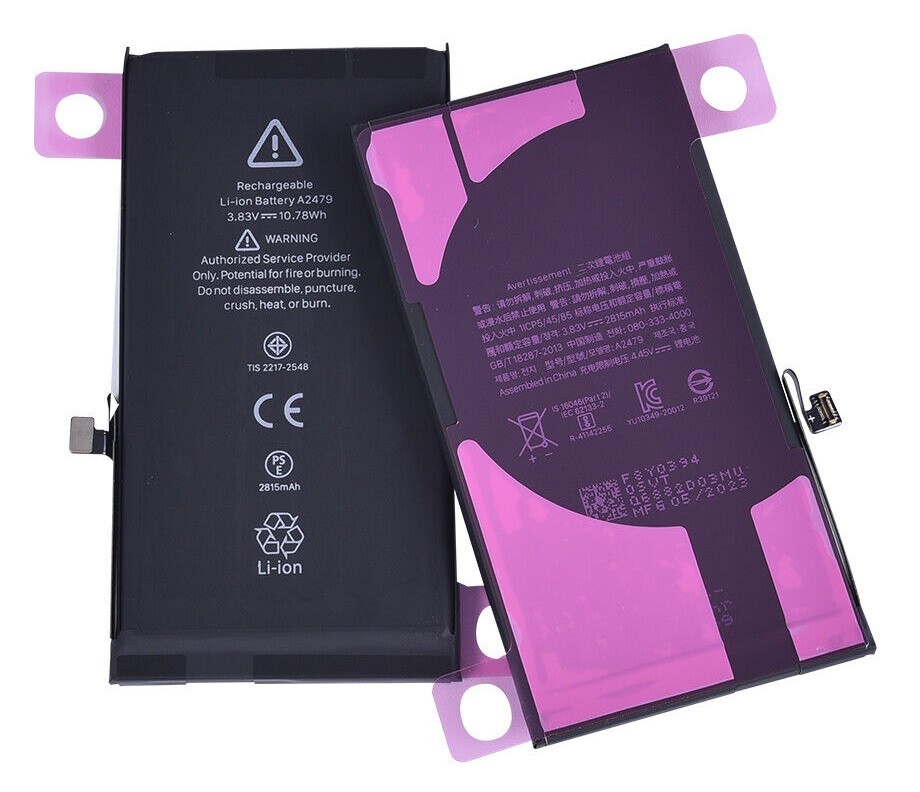 Akumuliatorius skirtas iPhone 12 / 12 Pro 2800mAh Self-Diagnosable su lipduku