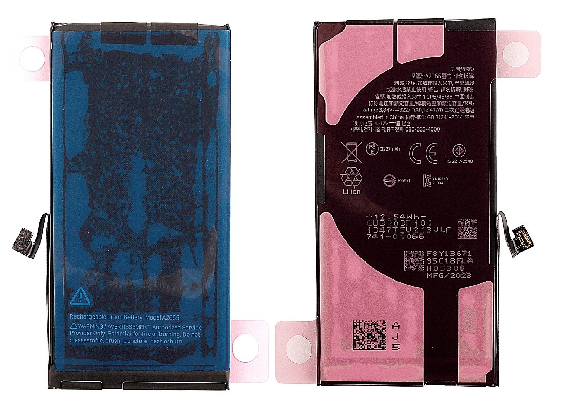 Akumuliatorius Apple iPhone 13 3227mAh Self-Diagnosable su lipduku
