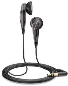 Проводные наушники Jack 3,5 mm Sennheiser MX375 черные