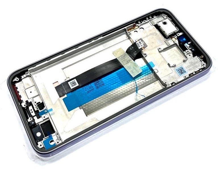 Ekranas Xiaomi Redmi Note 15 Pro 5G su lietimui jautriu stikliuku ir rėmeliu Mist Purple originalus (service pack)