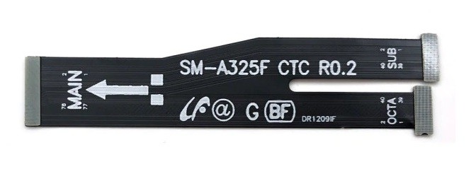 Lanksčioji jungtis Samsung A225 A22 4G 2021/A325 A32 4G 2021 pagrindinė (SUB-OCTA) originali (used Grade A)