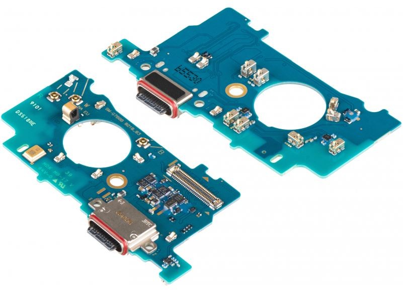 Lanksčioji jungtis Samsung G766 XCover 7 Pro su įkrovimo kontaktu, mikrofonu originali (service pack)