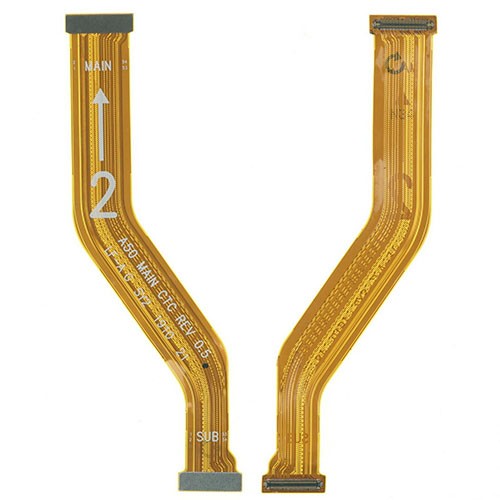 Кабель материнской платы Flex для Samsung A505 A50 2019 (SUB), оригинальный (б/у, класс A)