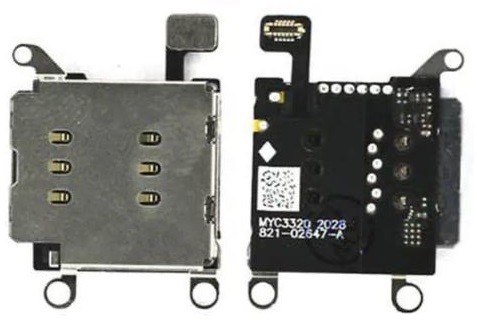 Шлейф для iPhone 12/12 Pro Single SIM оригинал (б/у Grade A)