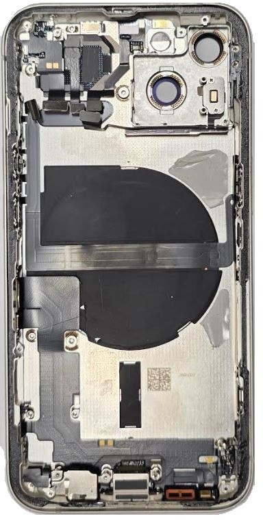 Galinis dangtelis iPhone 13 Starlight su NFC ir įkrovimo šleifu, mikrofonu originalus (used Grade A)