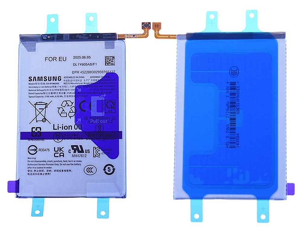 Akumuliatorius originalus Samsung F966 Z Fold7 2190mAh EB-BF966ABE (service pack)