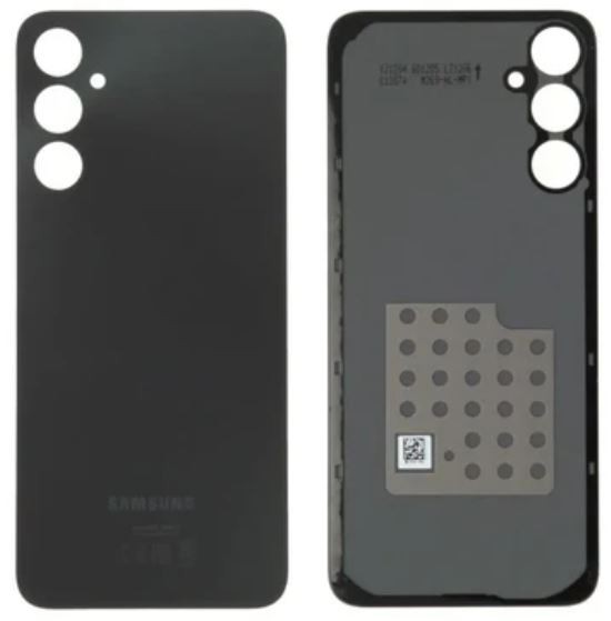 Galinis dangtelis Samsung A057 A057S Black (without camera lens) originalus (used Grade C)