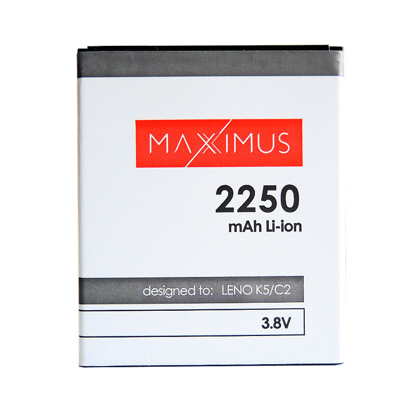 Аккумулятор Maxximus Lenovo K5/C2/K5+ 2250mAh BL259