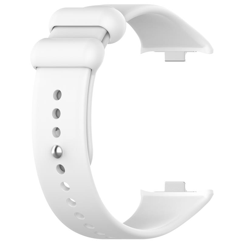 SILIKONINIS DIRŽELIS MI BAND 8 PRO /M8 PRO (12). BALTAS