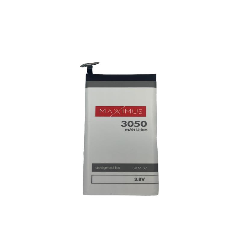 Аккумулятор MAXXIMUS SAMSUNG S7 3000-3050mAh EB-BG930ABE