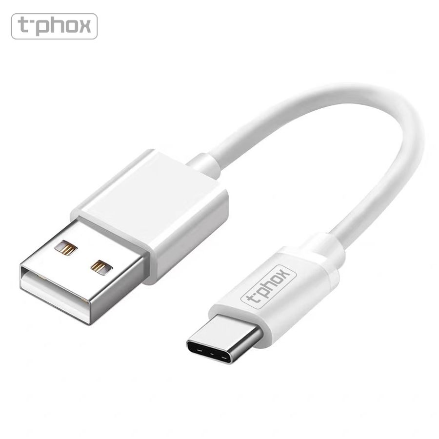 T-PHOX КАБЕЛЬ EXCEED USB-C БЕЛЫЙ 0,5M