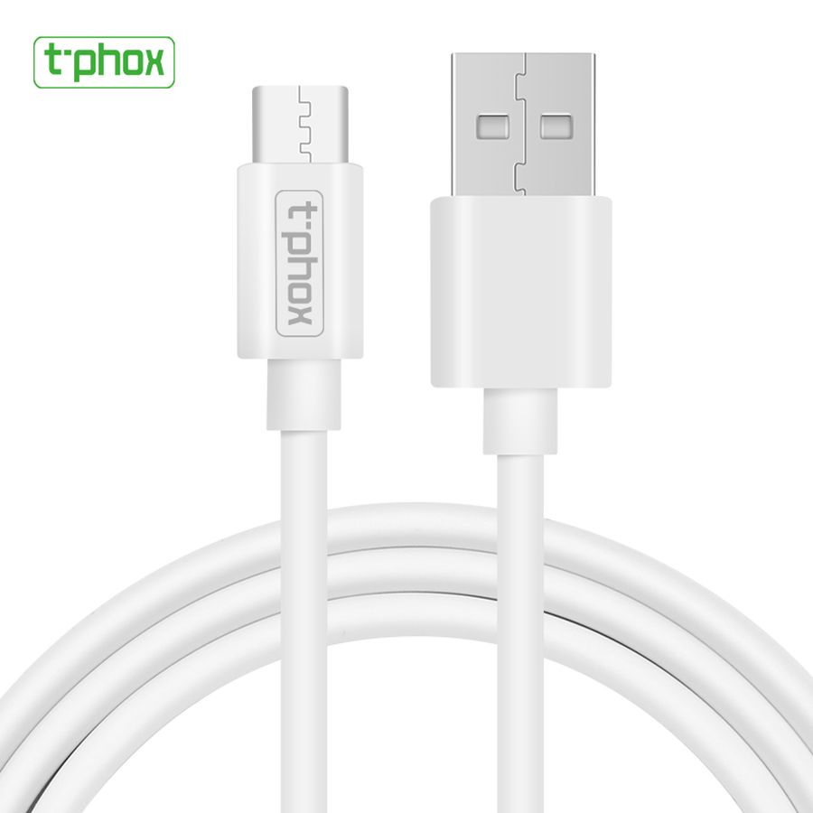 T-PHOX кабель Exceed USB-C, белый, 1M