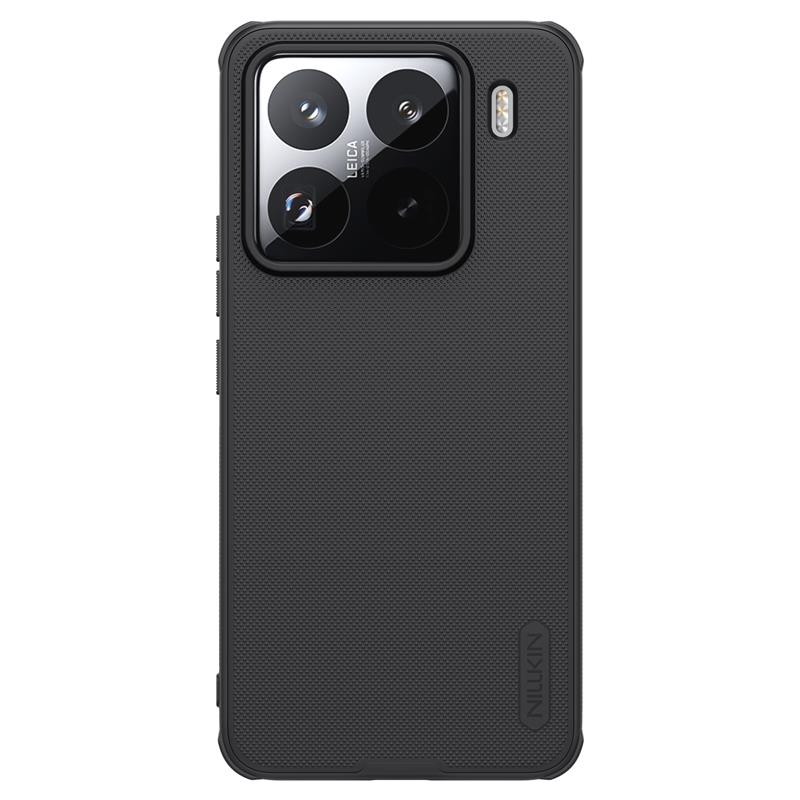 Nillkin Super Frosted Shield Pro magnetinis dėklas Xiaomi 17 Ultra juodas